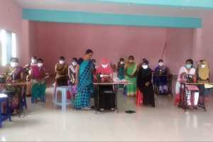 FVTRS garments training @ Koppal